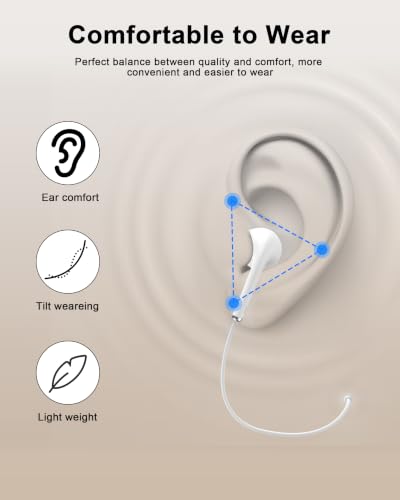 [Apple MFi Certified] USB C Headphones Wired for iPhone 17 16 15,Galaxy S26 - color: Silver+White