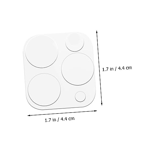 ARTIBETTER 3pcs Scratch-resistant Fingerprint Lens Protectors Tempered Covers High Definition Shielding against Scratches and Bumps