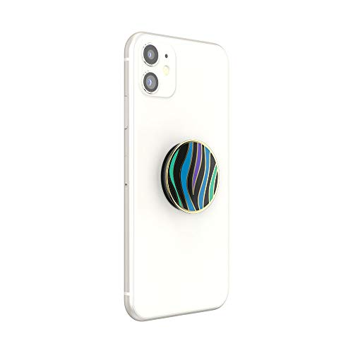 PopSockets Adhesive Phone Grip, Holder, Phone Stand, Enamel - Wild Stripe - color: Wild Stripe, style: Adhesive
