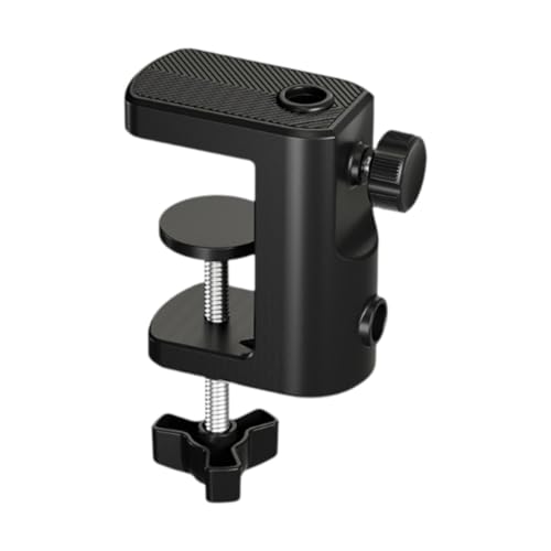 Rotating Holder Table Mount Clamp Mi Holder Base Mounting Accessory pp Material Suitable for Work Bedside
