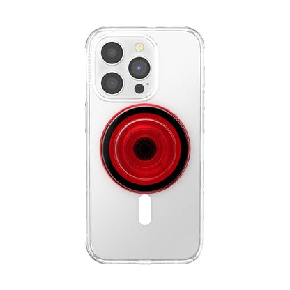 PopSockets Phone Grip for MagSafe, Magnetic Holder- Danger Red - color: Danger Red, style: MagSafe