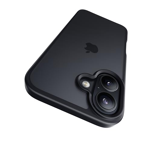 CASEKOO Armor Shockproof Designed for iPhone 17 Case [MIL-STD Protection] | Matte Finish Protective Phone Case Anti-Fingerprint Thin Slim Hard Cover for iPhone 17 - Black - color: Frosted Black, size: for iPhone 17 6.3"