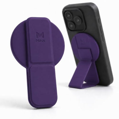 Mass Planet MagSafe Phone Grip, Slim Foldable Holder - Purple - color: Purple
