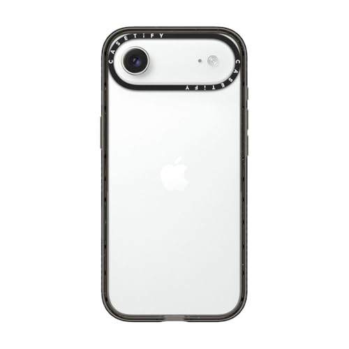 CASETiFY for iPhone Air Case - Impact Clear Black | Slim Fit | 8.2 ft. 4X Military Grade Drop Protection | Black - color: Clear Black, size: Iphone Air (6.5")