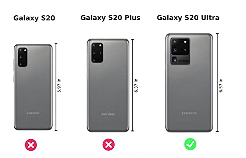 OtterBox Symmetry Clear Series Case for Galaxy S20 Ultra/Galaxy S20 Ultra 5G (ONLY - Not Compatible with Any Other Galaxy S20 Models) - Clear