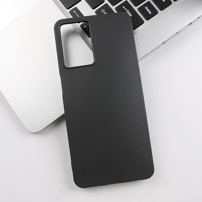 for BLU G93 Phone Case with Screen Protector Slim Thin Cover -Black | Slim Thin Flexible TPU with Reinforced Corners Protective Silicone Case Cover Compatible with BLU G93 G0910WW 6.8" SmartPhone