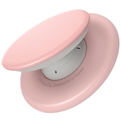Sinjimoru Magnetic Phone Grip for MagSafe, Soft Silicone, Pink - color: Pink