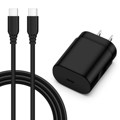 25W Samsung Fast Phone Charger Block for Samsung Galaxy A18 A17 A37 S26 FE - color: black-1