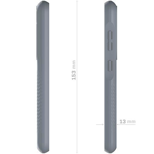 Ghostek Covert Samsung Galaxy S23 Clear Case with Military Grade Shockproof Protection, Non-Slip Grip, Protective Silicone Phone Cover Designed for 2023 Galaxy S23 (6.1") (Gray) - color: Gray [Limited], size: Galaxy S23