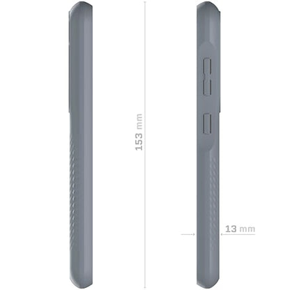 Ghostek Covert Samsung Galaxy S23 Clear Case with Military Grade Shockproof Protection, Non-Slip Grip, Protective Silicone Phone Cover Designed for 2023 Galaxy S23 (6.1") (Gray) - color: Gray [Limited], size: Galaxy S23