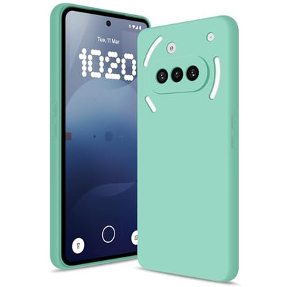 Silicone Case for Nothing Phone 3A, Mint Green - color: Mint, size: Nothing Phone 3A