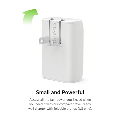 Belkin 30W Compact USB C Charger Block, Fast Charging for Travel - style: 30W