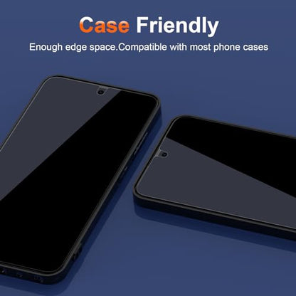 [2 Pack] Pixel 7 Pro Privacy Screen Protector Flexible TPU [Not Glass], Fingerprint Unlock, Anti-spy, Easy Installation, Case Friendly, Bubble Free