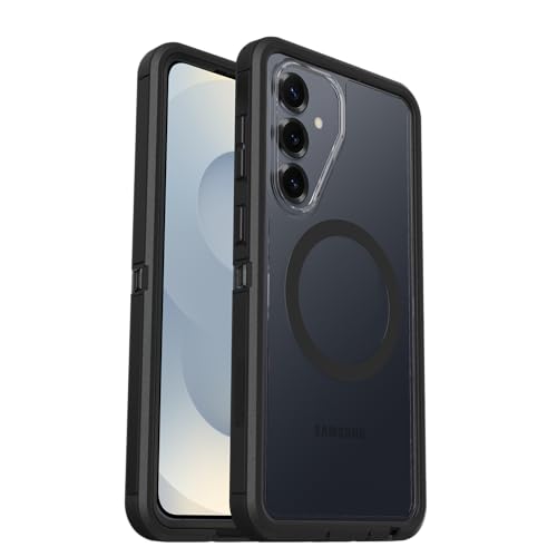 OtterBox Samsung Galaxy S26+ Defender Series Pro XT Case - Dark Side (Black), Tough, Rugged & Durable Samsung Galaxy Phone Case with Magnets - color: Dark Side Black, style: S26+