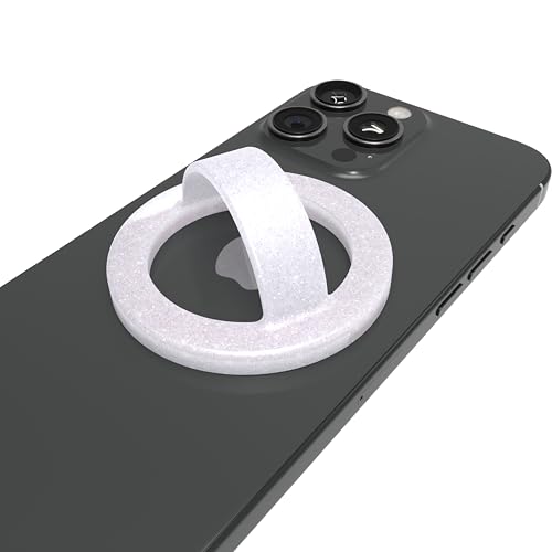 Magnetic Phone Grip, Silicone Ring Holder & Stand for MagSafe iPhone 17-12