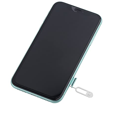 5 Piece Universal Sim Card Tray Removal Eject Pin Key Tool Stainless Steel Needle Opener Ejector for Mobile Phone Smartphone (Smile type)
