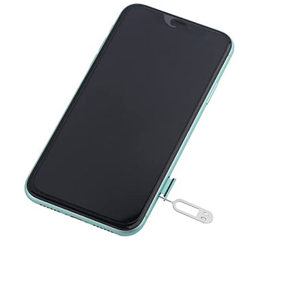 5 Piece Universal Sim Card Tray Removal Eject Pin Key Tool Stainless Steel Needle Opener Ejector for Mobile Phone Smartphone (Smile type)