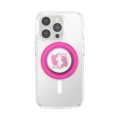 PopSockets Phone Grip for MagSafe, Magnetic Holder- Le Tigre Boca - color: Le Tigre Boca, style: MagSafe