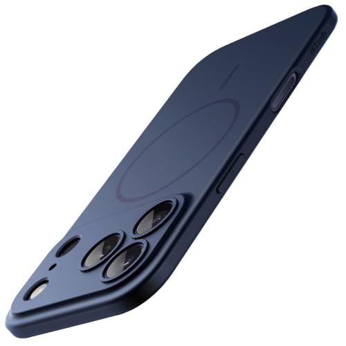JETech Magnetic Slim Case for iPhone 17 Pro Max, Dark Blue - color: Dark Blue, size: iPhone 17 Pro Max