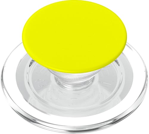 PopSockets Phone Grip with Expanding Kickstand - Neon Yellow PopSockets PopGrip for MagSafe - style: Magnetic PopGrip