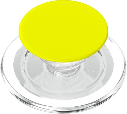 PopSockets Phone Grip with Expanding Kickstand - Neon Yellow PopSockets PopGrip for MagSafe - style: Magnetic PopGrip