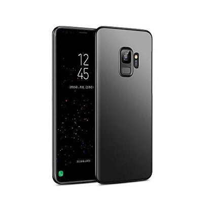 Galaxy S9 Slim Phone Case,Thin Soft Flexible TPU Skin Silicone Rubber Gel Lightweight Anti-Scratch Shockproof Cases Protective Cover for Samsung Galaxy S9,Matte Black - color: Matte Black
