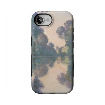 Casely iPhone 16e Case | Monet's Morning | The Met Museum | Bold Protective Design | Compatible with MagSafe - color: Monet's Morning | The Met Museum