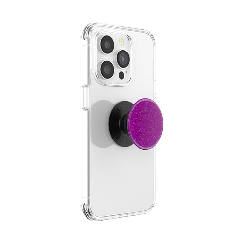 PopSockets Adhesive Phone Grip, Holder- Purple Haze - color: Confetti Purple, style: Adhesive