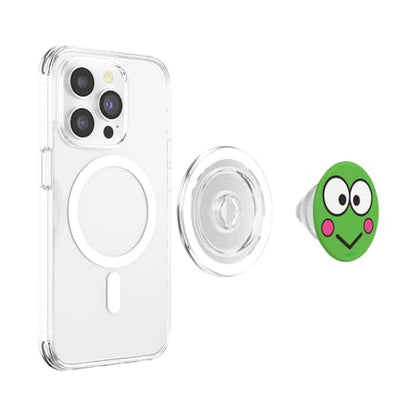 Keroppi Open Face PopSockets Stand for Smartphones and Tablets PopSockets PopGrip for MagSafe - style: Magnetic PopGrip