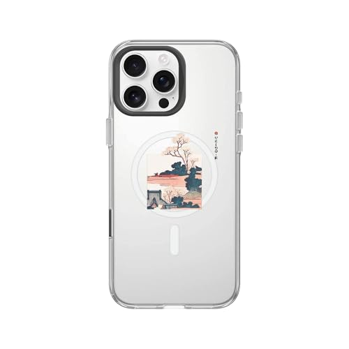 RhinoShield Clear MagSafe Compatible Case for iPhone 16 Pro Max | Godzilla Strong Magnetic, Anti-Yellowing, Transparent, High Clarity, Shockproof, Military Grade Drop Protection - color: Arcadia, size: iPhone 16 Pro Max - Camera Control Button