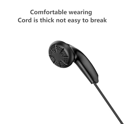 Single Earphone 3.5mm Plug, Mono Earbuds Headphone Low Cost Ear Buds for One Ear, Compatible with Android Smartphones MP3 Players