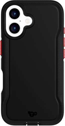 Tech21 EvoPro for iPhone 16 Compatible with MagSafe - Impact Protection Case 21x Military Standard Tested - in Black - color: Black, size: iPhone 16
