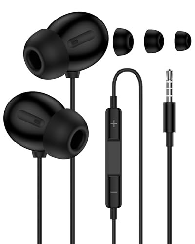 Wired Earbuds, 3.5mm Jack Headphones Wired, in-Ear Apple Earphones with Mic
