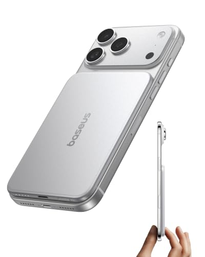 Baseus Picogo Air AM71 CCC Certified 5000mAh Ultra Slim Power Bank 0.27 " - color: Silver