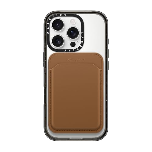 CASETiFY Snappy BioVeg Tumbled Wallet [Compatible with Magsafe] - Tan - color: Tan