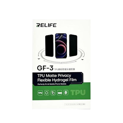 GF-3 Anti-Peep Matte Hydrogel Screen Protector Privacy Film - color: GF-3