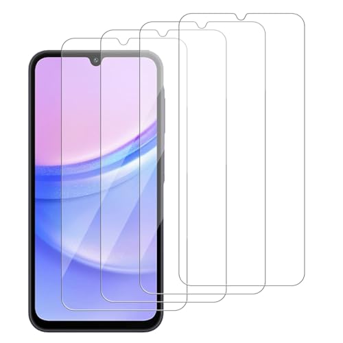 4 Pack Glass Screen Protector Compatible for Samsung Galaxy A17 5G [9H Hardness]-HD Screen Tempered Glass, Scratch Resistant,Easy Install [Case Friendly] - size: Galaxy A17 5g