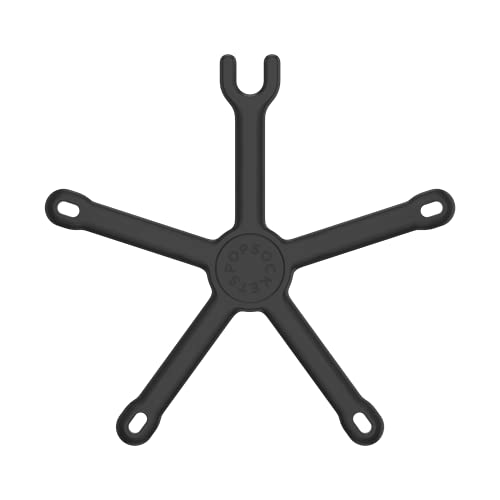 PopSockets Flexible Phone Mount & Stand- Black - color: Black