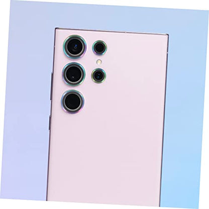 Angoily 2set Scratch Camera Lens Protectors for Ultra Tempered Film Easy Installation High Transparency Prevents Damage and Maintains Image Quality