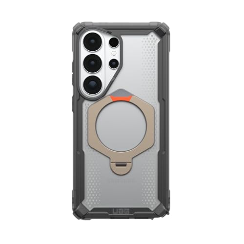 URBAN ARMOR GEAR UAG for Samsung Galaxy S26 Ultra Case 6.9" with 360° Kickstand Plasma XTE - Magnetic Charging Compatible Transparent Rugged Military Drop Tested Protective Cover, Ash - color: Plasma XTE 360 - Ash