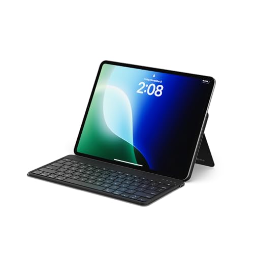 Satechi OntheGo Bluetooth Keyboard, Connect Up to 3 Devices, Tablet, Black - color: Black