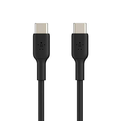 Belkin USB-C PD Car Charger 36W (Dual 18W USB-C Power Delivery Car Charger & USB-C to USB-C Cable, USB Type-C Cable (3.3ft/1m, Black
