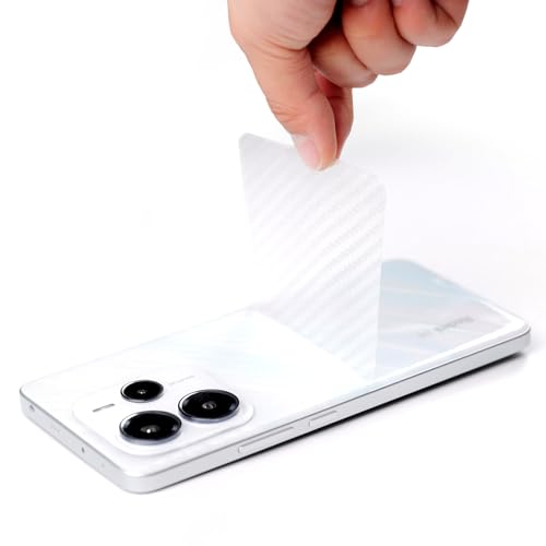 Ibywind Screen Protector for Xiaomi Redmi Note 14 4G 6.67"(2 Pack),9H Hardness Tempered Glass,with 1Pc Camera Lens Protector,1Pc Back Carbon Fiber Film,Easy to Install - size: Redmi Note 14 4G 6.67 inch