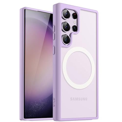 JETech Magnetic Case for Samsung Galaxy S23 Ultra, Lilac - color: Lilac