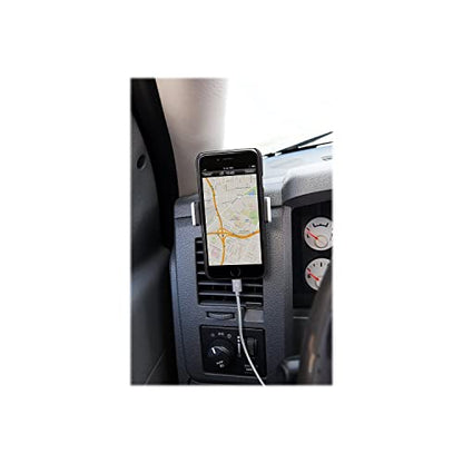 Belkin Car Vent Mount, Black and Silver, Phone Stand for iPhones, Samsungs, LGs & Most Smartphones, Adjustable to Fit 5.5-Inch Screens - style: Car Vent Mount