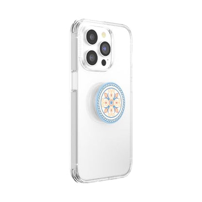 PopSockets Adhesive Phone Grip, Holder- Portifino Tile - color: Portofino Tile, style: Adhesive