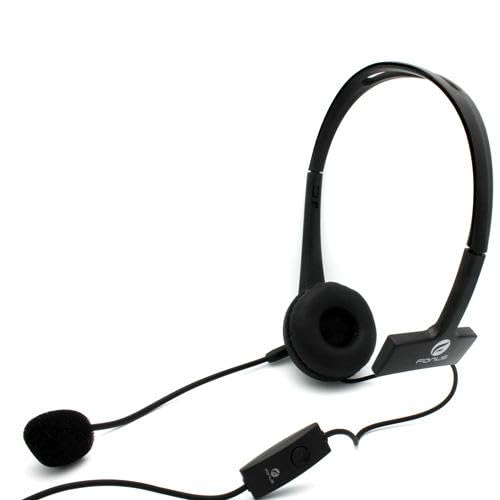 Wired Mono Headphone Earphone w Mic Headset Compatible with Cricket Outlast/Ovation/Ovation 3, 3.5mm Single Earbud Hands-Free Microphone Over-The-Head