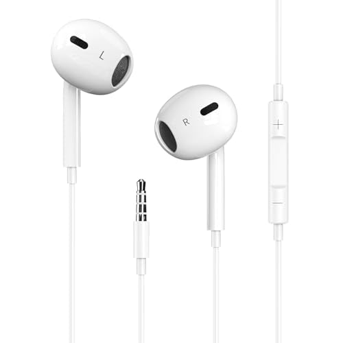 Wired iPhone Earbuds/Headphones/Earphones with 3.5mm for iPhone,iPad