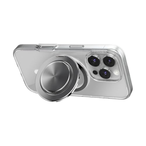 PopSockets Kick-Out Grip for MagSafe, Kickstand- Silver - color: Silver, style: MagSafe Kick-Out