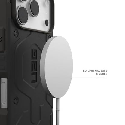 URBAN ARMOR GEAR UAG Designed for iPhone 17 Pro Case Pathfinder - Compatible with MagSafe Military Grade Protective Cover, Black - color: Pathfinder - Black